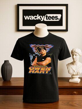 The Black Hart Owen Hart Wrestler Legend Wrestling Graphic Tee Shirt